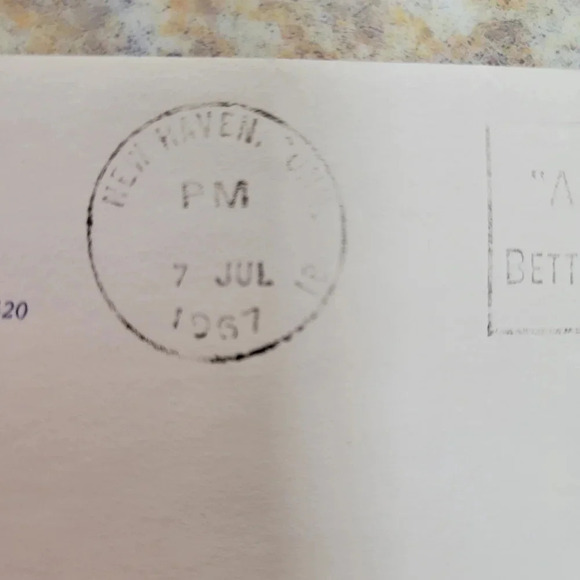 Vintage Yale University mail piece from the Art Library Stationary History Piece - Picture 5 of 12